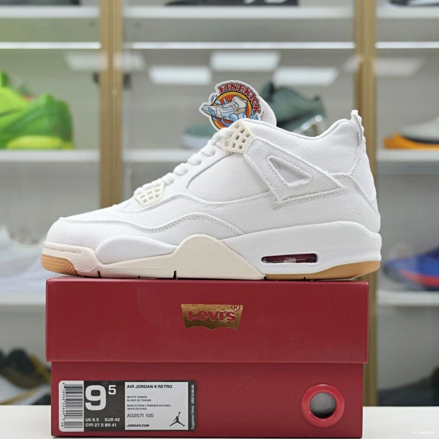 Air (levis 4 Jordan Jordan levis white tag) 1018